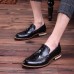 Men Microfiber Leather Casual Slip On Driving Shoes