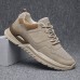 Men Leather Soft Non  slip Casual Shoes